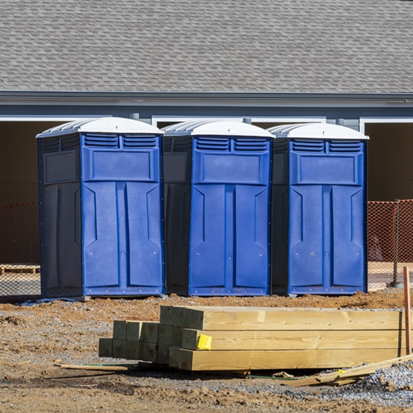 can i customize the exterior of the porta potties with my event logo or branding in Cedar Brook